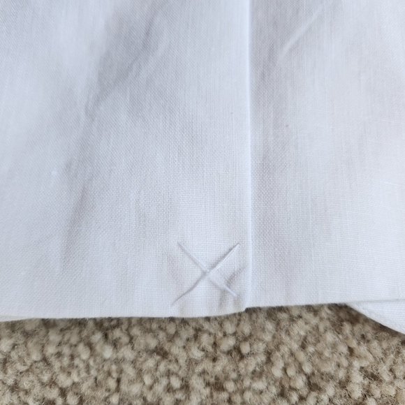 NEW J. Crew White Linen Campbell Blazer 0 00 000 READ: SIZING - Picture 5 of 16